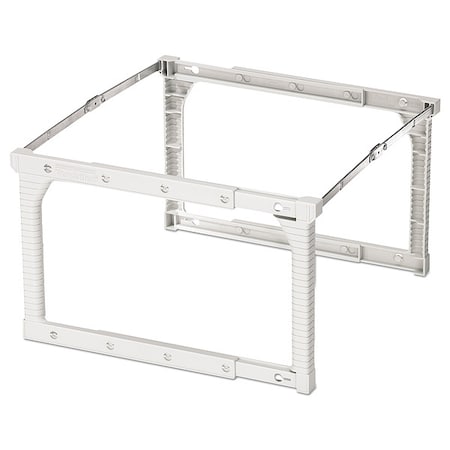 HangingFileFolderRack, Silver/White, PK4 MPN:PFX04444