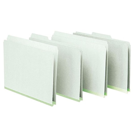 Pressboard Expanding File Folders, 1/3-Cut Tabs: Assorted, Letter Size, 1