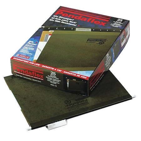 Hanging File Folder, Standard Green, PK25 MPN:PFX415215