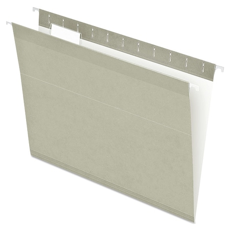Hanging File Folders, Gray, 8 1/2in H, PK25 MPN:PFX415215GRA