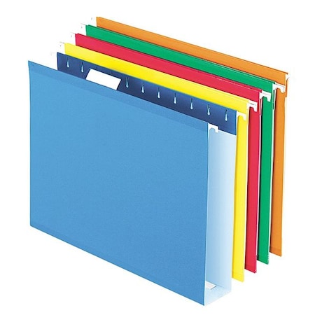 Extra Capacity Reinforced Hanging File Folders, 2