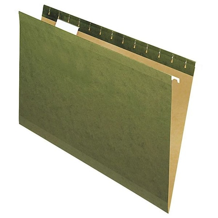 Hanging File Folder, Standard Green, PK25 MPN:PFX415315