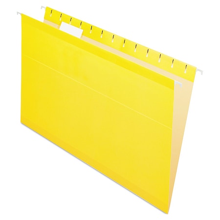 Hanging File Folders, Yellow, 8.5in H, PK25 MPN:PFX415315YEL