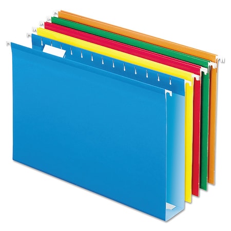 Extra Capacity Reinforced Hanging File Folders, 2