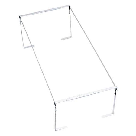 Hanging File Folder Rack, Gray, 9in H MPN:PFX450