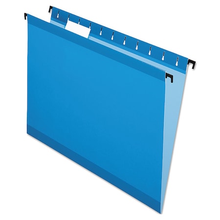 Hanging File Folders, Blue, 8.5in H, PK20 MPN:PFX615215BLU