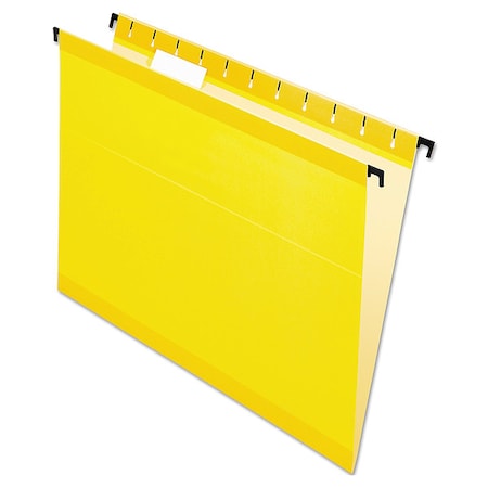 Hanging File Folders, Yellow, 8.5in H, PK20 MPN:PFX615215YEL