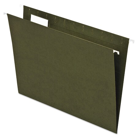 Hanging File Folder, Standard Green, PK25 MPN:PFX74517