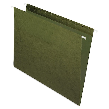Hanging File Folder, Standard Green, PK25 MPN:PFX81600