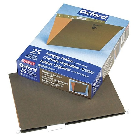 Hanging File Folder, Standard Green, PK25 MPN:PFX81602