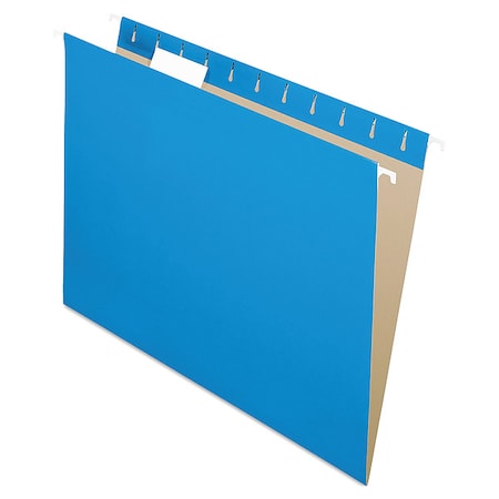 Hanging File Folders, Blue, 8 1/2in H, PK25 MPN:PFX81603