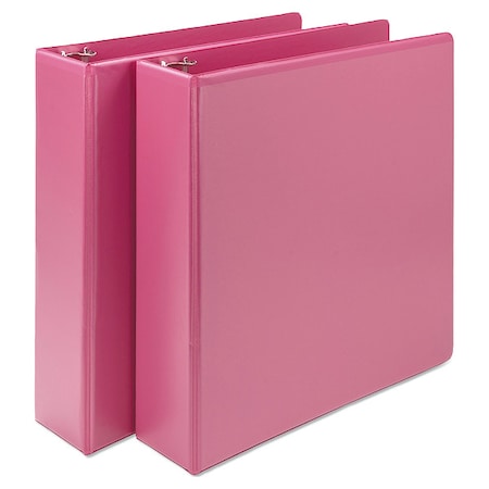 Earth's Choice Plant-Based Durable Fashion View Binder, 3 Rings, 2