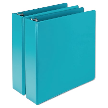Earth's Choice Plant-Based Durable Fashion View Binder, 3 Rings, 2