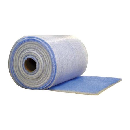 45 in x 65 ft x 1 in Polyester Air Filter Roll, MERV 6, White (Formerly Air Handler) MPN:6B687