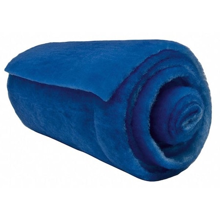 30 in x 45 ft x 2 in Polyester Air Filter Roll, MERV 8, Blue/White (Formerly Air Handler) MPN:6B768