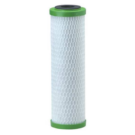 Solid Filter Cartridge, 2 gpm, 1 Micron, 9 7/8 in H MPN:155748-75