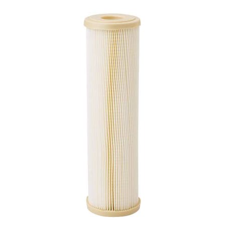 Pleated Filter Cartridge, 10 gpm, 1 Micron, 2-7/8