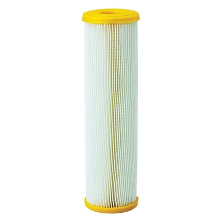 Pleated Filter Cartridge, 10 gpm, 50 Micron, 2-7/8
