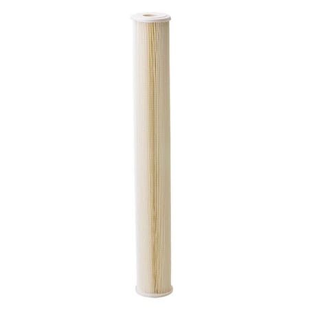 Pleated Filter Cartridge, 10 gpm, 5 Micron, 2-7/8