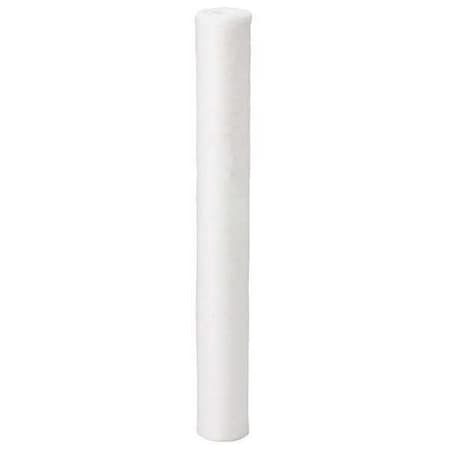 Solid Filter Cartridge, 10 gpm, 1 Micron, 2-1/2
