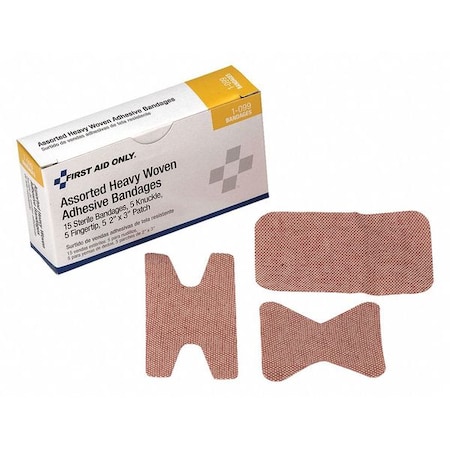 Fingertip/Knuckle Bandages, Beige, Fabric, PK16 MPN:1-099