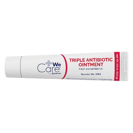 Antibiotics, Ointment, Tube, 0.500 oz. MPN:1184
