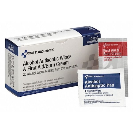 Topical Burn Cream/Wipes, 0.9g, PK36 MPN:12-050