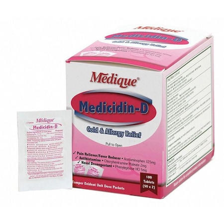 Sinus and Allergy, Tablet, 545mg Sz, PK100 MPN:12033
