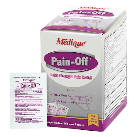 Pain Relief, Tablet, 565mg Size, PK100 MPN:22833