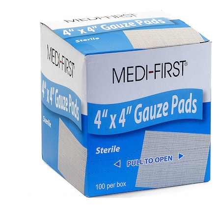 Gauze Pad, Cotton Blend Gauze, PK100 MPN:3JME3
