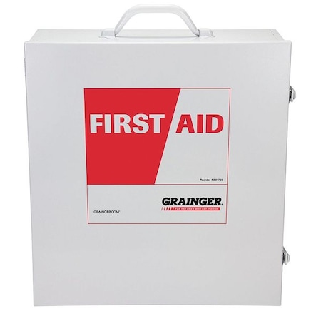 Empty First Aid Kit, 3 Shelves, 16.5