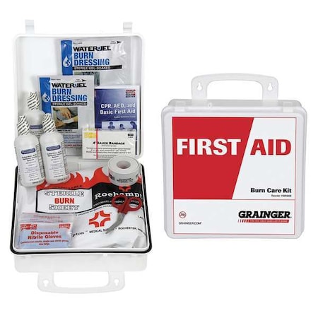 Burn Care Kit, Plastic 13 Components, 5 People Served MPN:54558