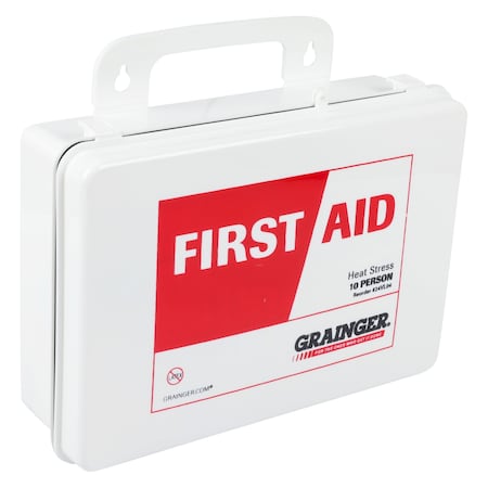 Heat Stress Kit, Plastic 198 Components, 10 People Served MPN:54615