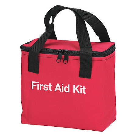 First Aid Kit and Housing, Fabric 91 Components, 10 People Served MPN:59296