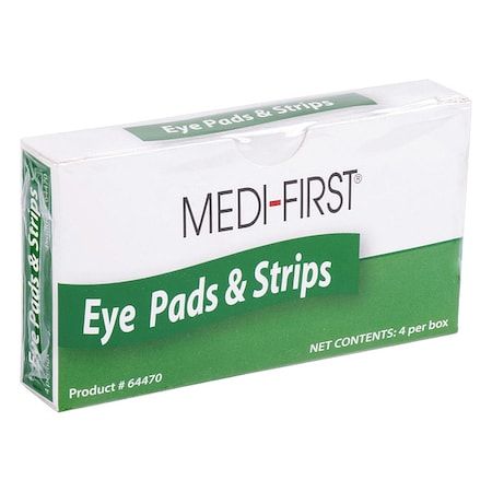 Eye Pad, Cotton/Gauze, Unitized, PK4 MPN:64470