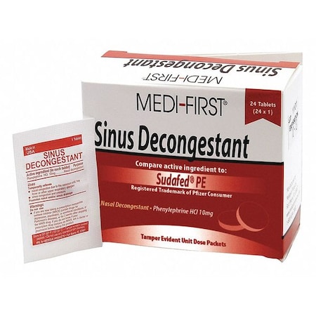 Sinus and Allergy, Tablet, 5mg Size, PK24 MPN:80964