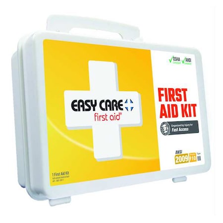 First Aid Kit and Housing, Plastic 95 Components, 10 People Served MPN:9999-2128