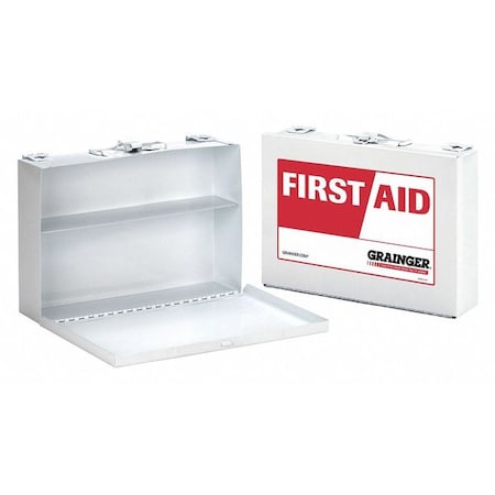 Empty First Aid Cabinet, Wall Mount, White MPN:M5022