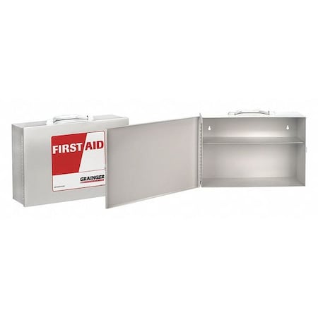 Empty First Aid Cabinet, Wall Mount, White MPN:M5024
