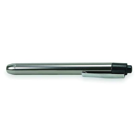 Inspection Penlight, 3 Lumens, Aluminum, AAA Battery, Silver MPN:2XTH1