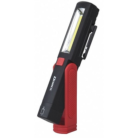 COB Pocket Work Light, LED, 230-Lumen, Magnetic Base or Clip, Red MPN:41-2621
