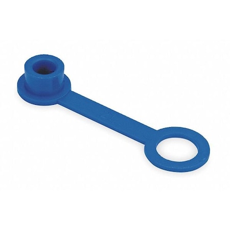 Grease Fitting Cap, Blue, Long PK10 MPN:GC-18-BLUE