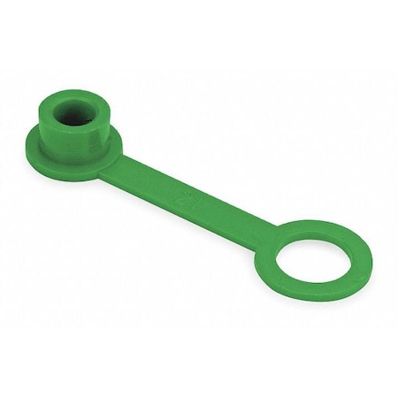 Grease Fitting Cap, Green, Long, PK10 MPN:GC-18-GREEN