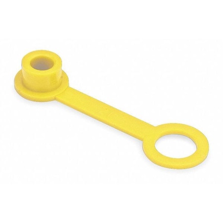 Grease Fitting Caps, Yellow, Long PK10 MPN:GC-18-YELLOW