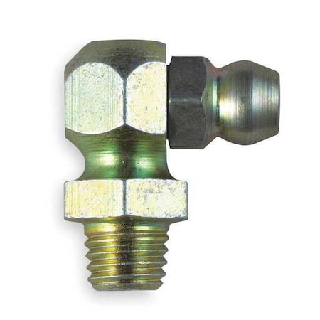 Grease Fitting, 90deg, 1/4-28, PK10 MPN:GFD3054