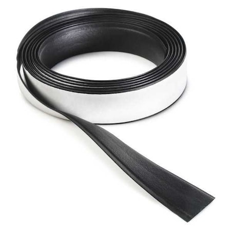 Foam Strip, 7/8 in W, 72 in L, 1/16 in Thick, Black MPN:GT 75-6