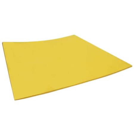 Foam Sheet, Crosslink, 12 in W, 24 in L, 3/4 in Thick, Yellow MPN:ZUSA-XPE-199