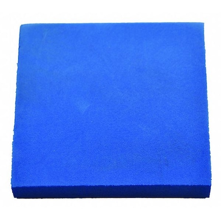 Foam Sheet, Crosslink, 48 in W, 48 in L, 1 in Thick, Blue MPN:ZUSA-XPE-637