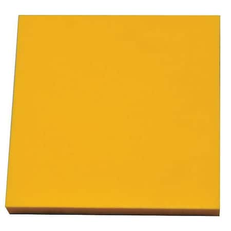 Foam Sheet, Crosslink, 48 in W, 48 in L, 1/8 in Thick, Yellow MPN:ZUSA-XPE-680