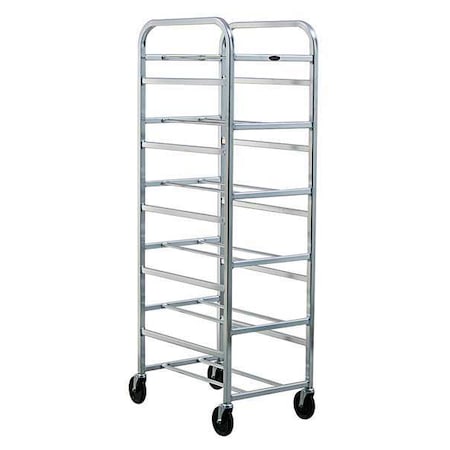 Bin Cart, 18 1/2 in W, 68 in H, Silver MPN:1279